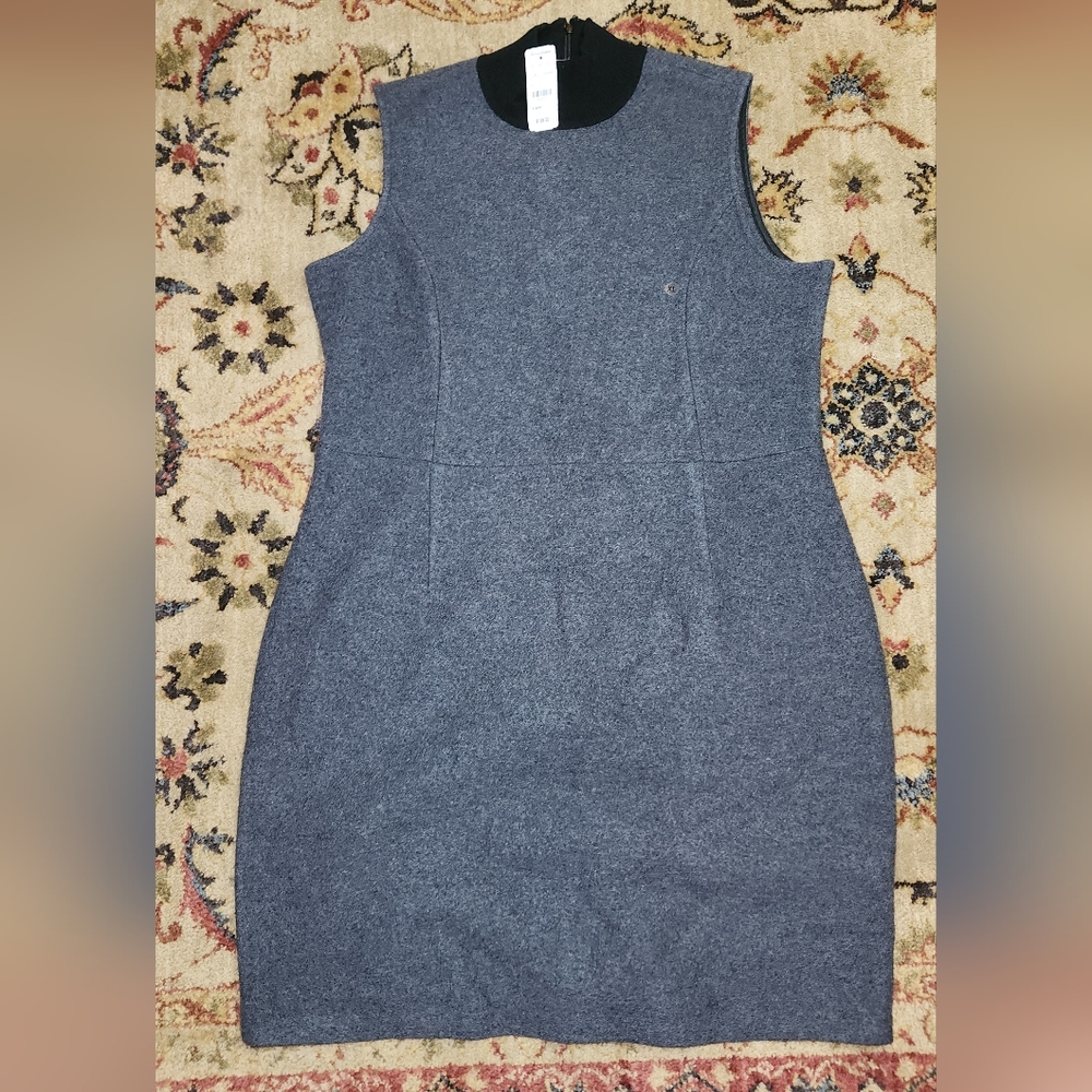 NWT! Brooks Brothers 100% Merino Wool Dress size XL